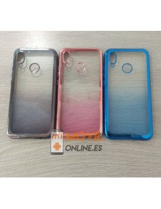 Funda de gel con bordes para Huawei P20