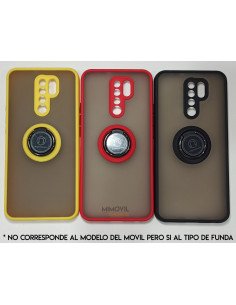 Funda gel con anilla para Xiaomi Redmi Note 10 Pro