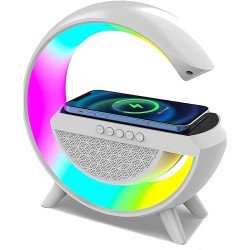 Altavoz lampara con cargador inalambrico BT 2301