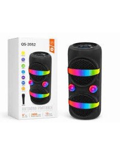 Altavoz con bluetooth y karaoke QS-2052
